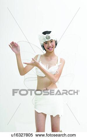 Body Language, Fairy Costume, Close-Up, Adolescence View Large Photo Image Stock Photography - Body Language, Fairy Costume, Close-Up, Adolescence. Fotosearch