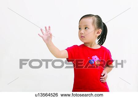 Close-Up, Looking Away, Childhood, Standing, Top, Waist-Up View Large Photo Image Stock Photograph - Close-Up, Looking Away, Childhood, Standing, Top, Waist-Up. Fotosearch
