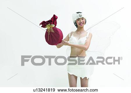 Fur, Three-Quarter Length, Happiness, Bag, Kids Body Language, Headdress, Holding View Large Photo Image Stock Photo - Fur, Three-Quarter Length, Happiness, Bag, Kids Body Language, Headdress, Holding. Fotosearch