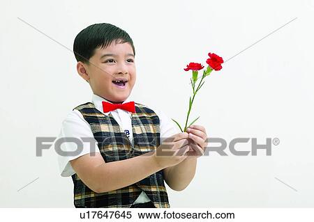 Stock Photography - Indoor, Childhood, Close-Up, 6-7 Years. Fotosearch