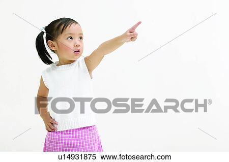 Pigtails, Black Hair, Looking Up, One Child Only, Gesturing View Large Photo Image Stock Photography - Pigtails, Black Hair, Looking Up, One Child Only, Gesturing. Fotosearch