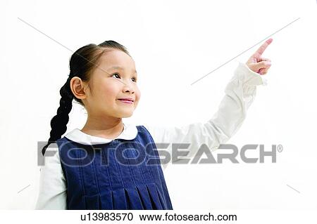 Waist-Up, Child, One Girl Only, Pigtails, Asian Ethnicity View Large Photo Image Stock Image - Waist-Up, Child, One Girl Only, Pigtails, Asian Ethnicity. Fotosearch