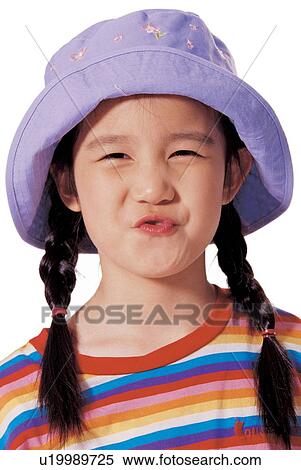 Stock Photography - asian ethnicity, child, background, 5-6 years. Fotosearch