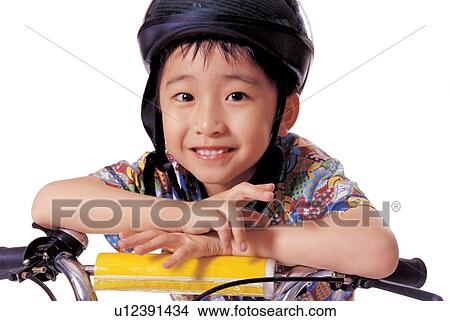 clipping path, playful, expression, helmet, 5-6 years View Large Photo Image Picture - clipping path, playful, expression, helmet, 5-6 years. Fotosearch