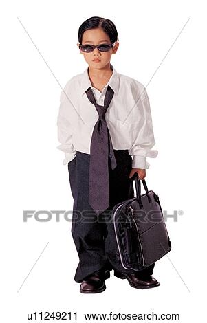 Stock Image - playful, fashion, 5-6 years, sunglasses, asian ethnicity, representing. Fotosearch