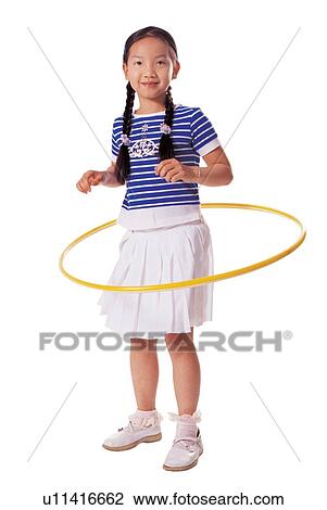 Stock Image - playful, playing, hands in air, holding, culture, 5-6 years. Fotosearch