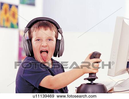 boy, brown hair, carefree, casual View Large Photo Image Stock Photo - boy, brown hair, carefree, casual. Fotosearch