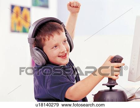 boy, brown hair, carefree, casual View Large Photo Image Stock Photo - boy, brown hair, carefree, casual. Fotosearch