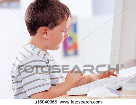 straight hair, mouse, childhood, carefree, boy, close-up View Large Photo Image Stock Photography - straight hair, mouse, childhood, carefree, boy, close-up. Fotosearch