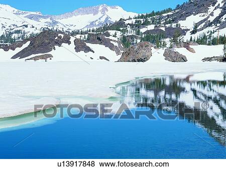 Stock Photo - Blue, Cold, Day, Flowing Water. Fotosearch