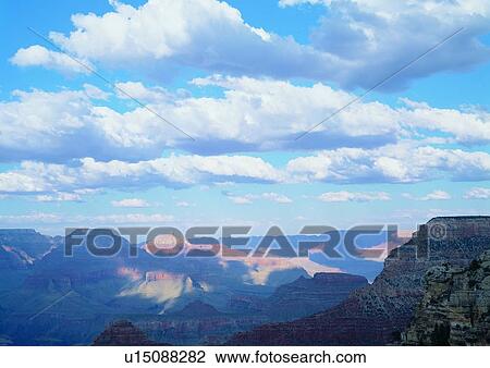 Stock Image - Outdoor, Day, Cloudscape, Rocky. Fotosearch