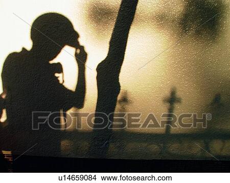 Waist-Up, Dusk, One Person, Patriotism, Rear View View Large Photo Image Picture - Waist-Up, Dusk, One Person, Patriotism, Rear View. Fotosearch