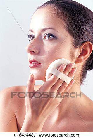 Stock Photo - beautiful, beauty treatment, beautifying, attractive. Fotosearch