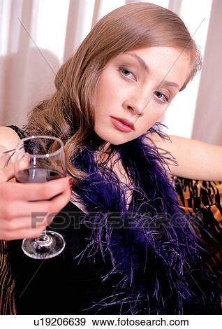 Stock Photo - brown hair, cosmetic, alcohol. Fotosearch