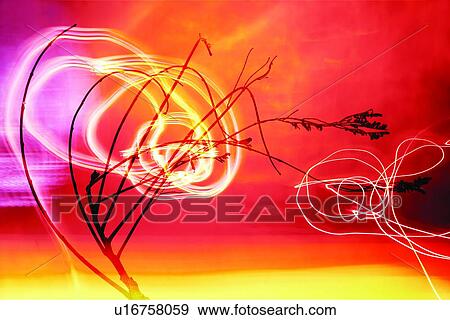 Bright, Illuminated, Effects, Abstract View Large Photo Image Stock Photo - Bright, Illuminated, Effects, Abstract. Fotosearch