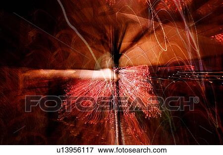 Stock Photo - Defocused, Illuminated, Effects, Abstract. Fotosearch