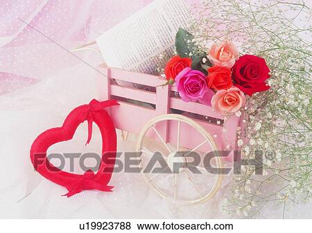 heart shaped, ribbon, rose, bow, wooed box, wheel View Large Photo Image Stock Photo - heart shaped, ribbon, rose, bow, wooed box, wheel. Fotosearch