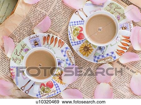 petal, newspaper, love, cup, coffee, drink, plate View Large Photo Image Stock Photo - petal, newspaper, love, cup, coffee, drink, plate. Fotosearch