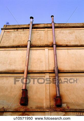 Stock Image - Engineering, Day, Metallic, Equipment, Industry, Storage, Carrier. Fotosearch