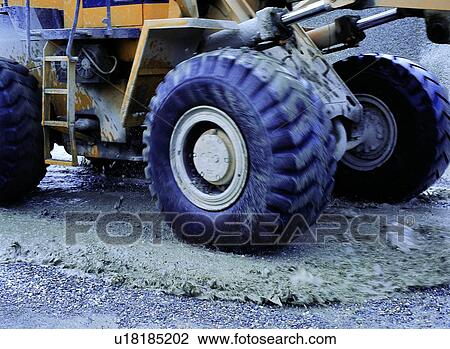 Stock Image - Image Dictionary, Close-Up, Industrial, Carrier, Truck, Metal. Fotosearch