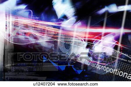 Digital image of an abstract explosion View Large Photo Image Picture - Digital image of an abstract explosion. Fotosearch