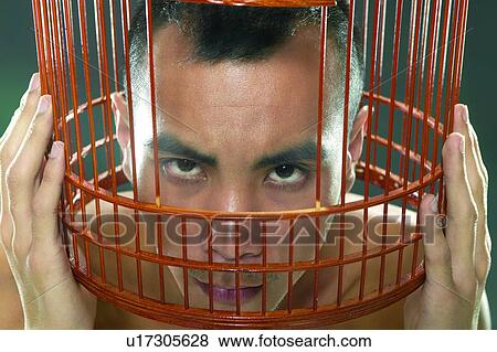 Stock Photo - Close-Up, Holding, Control, Captivity, Problems. Fotosearch