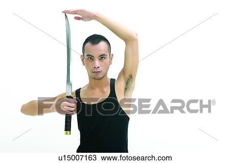 Stock Image - East, Sports, Determination, Pride, One Person. Fotosearch