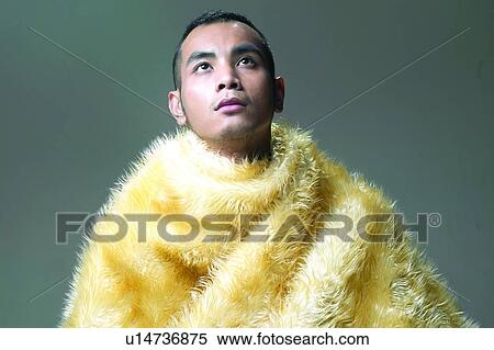 Stock Photography - Expressions, Fur, Asian Ethnicity. Fotosearch