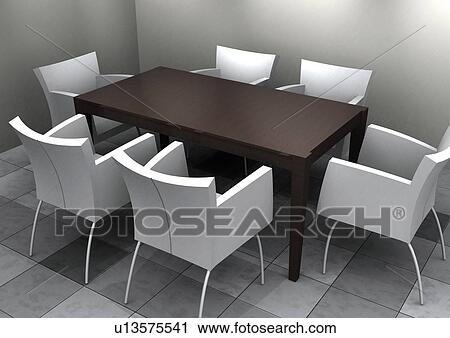 Stock Image - indoor, furniture, focus light. Fotosearch