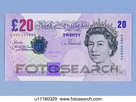 Stock Photo - bill, currency, cash, UK, money. Fotosearch