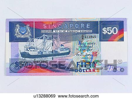 commerce, currency, note, cash, money, Singapore dollar View Large Photo Image Stock Photo - commerce, currency, note, cash, money, Singapore dollar. Fotosearch
