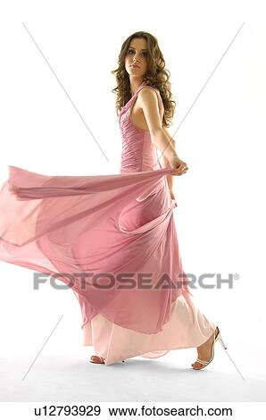 Stock Photo - Portrait of a fashion model posing. Fotosearch