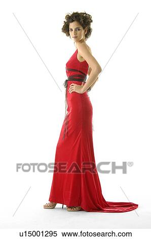 Portrait of a fashion model posing View Large Photo Image Stock Photography - Portrait of a fashion model posing. Fotosearch