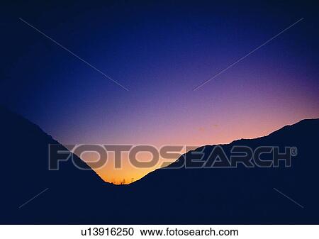 Stock Image - cloud, nature, mountain, sunrise, sky. Fotosearch