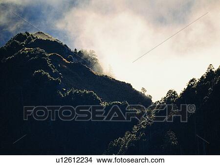 nature, sky, cloud, mountain, tree View Large Photo Image Picture - nature, sky, cloud, mountain, tree. Fotosearch