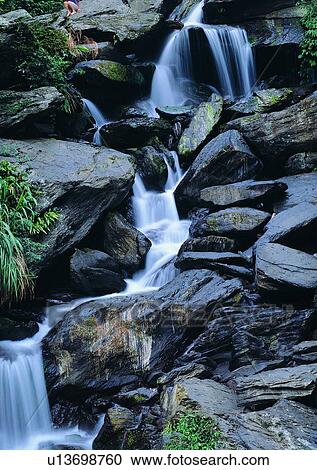 water, nature, rock, waterfall, cloud, mountain, sky View Large Photo Image Stock Image - water, nature, rock, waterfall, cloud, mountain, sky. Fotosearch