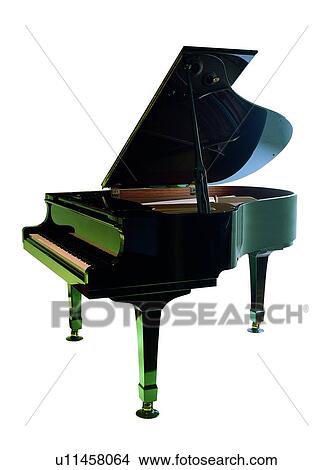 Picture - Black, Cut Out, Indoor, Instrument, Keys. Fotosearch