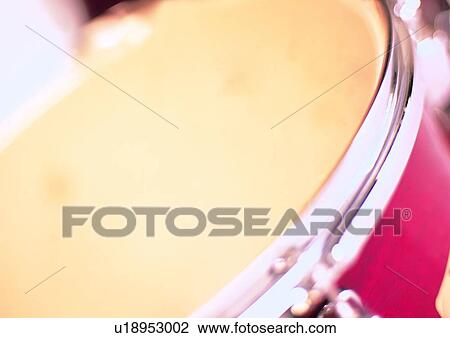 Stock Image - Close-Up, Cut Out, Drum, Indoor. Fotosearch