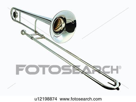 Picture - Keys, Indoor, Instrument, Wind Instrument, Metallic, White Background. Fotosearch