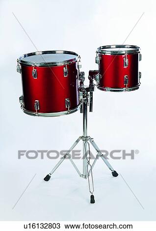 Stock Image - Red, Skill, Percussion Instrument, Shiny, Musical Instrument. Fotosearch