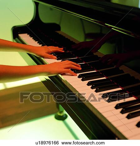 Stock Photograph - Reflection, Human Arm, Playing, Wooden, One Person, White. Fotosearch