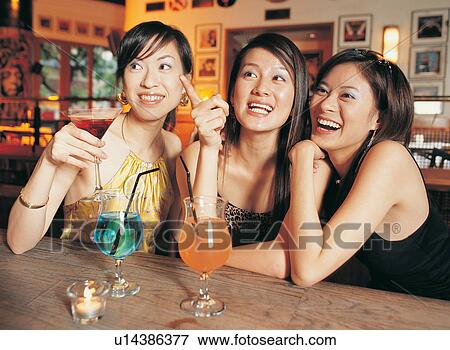 Bangs, Brown Hair, Bracelet, Bar, Asian Ethnicity View Large Photo Image Stock Photo - Bangs, Brown Hair, Bracelet, Bar, Asian Ethnicity. Fotosearch