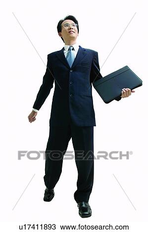 Stock Image - Business Suit, Clipping Path, Businessman, Asian Ethnicity. Fotosearch