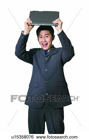 Cheerful, Standing, Three-Quarter Length, Clipping Path, Picking Up, Fun View Large Photo Image Stock Photograph - Cheerful, Standing, Three-Quarter Length, Clipping Path, Picking Up, Fun. Fotosearch