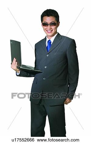 Clipping Path, Black Hair, Cheerful, Businessman, Business Suit, Asian Ethnicity View Large Photo Image Stock Photograph - Clipping Path, Black Hair, Cheerful, Businessman, Business Suit, Asian Ethnicity. Fotosearch