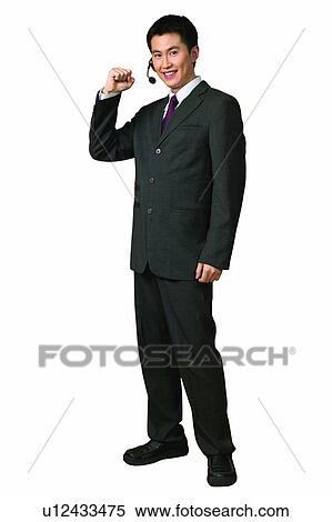 Clipping Path, Black Hair, Cheerful, Businessman, Business Suit, Asian Ethnicity View Large Photo Image Stock Photography - Clipping Path, Black Hair, Cheerful, Businessman, Business Suit, Asian Ethnicity. Fotosearch