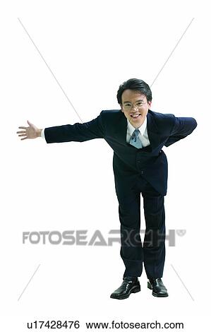 Stock Photograph - Office People, Business, Business Suit, Businessman, Black Hair. Fotosearch