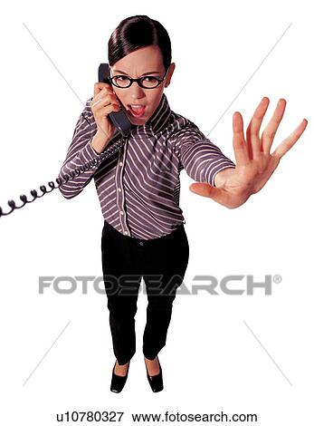 businesswoman, emotion, business executive, clipping path View Large Photo Image Stock Photo - businesswoman, emotion, business executive, clipping path. Fotosearch