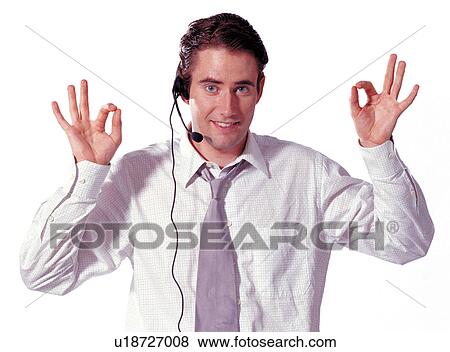 headset, expression, praising, young adult, looking at camera View Large Photo Image Stock Photo - headset, expression, praising, young adult, looking at camera. Fotosearch
