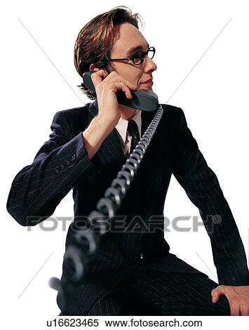 Stock Photography - white background, human cutouts, indoor, sitting. Fotosearch